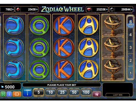 Игровой автомат Zodiac Wheel  играть бесплатно